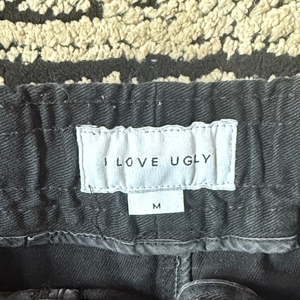 I Love Ugly Zespy Black Jogger Pants - Picture 2 of 8